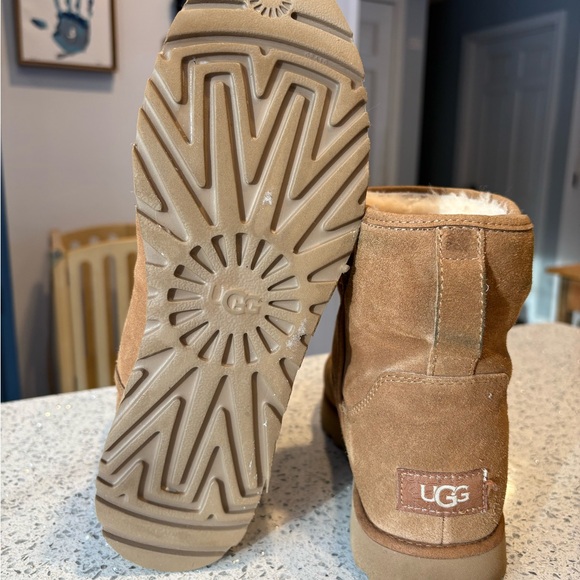 UGG  Brown Suede Boots - Picture 7 of 8